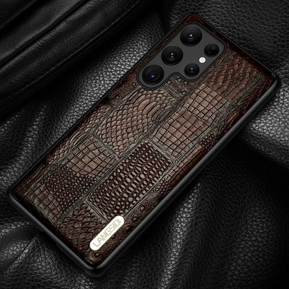 Retro Revival Genuine Leather Case - Samsung