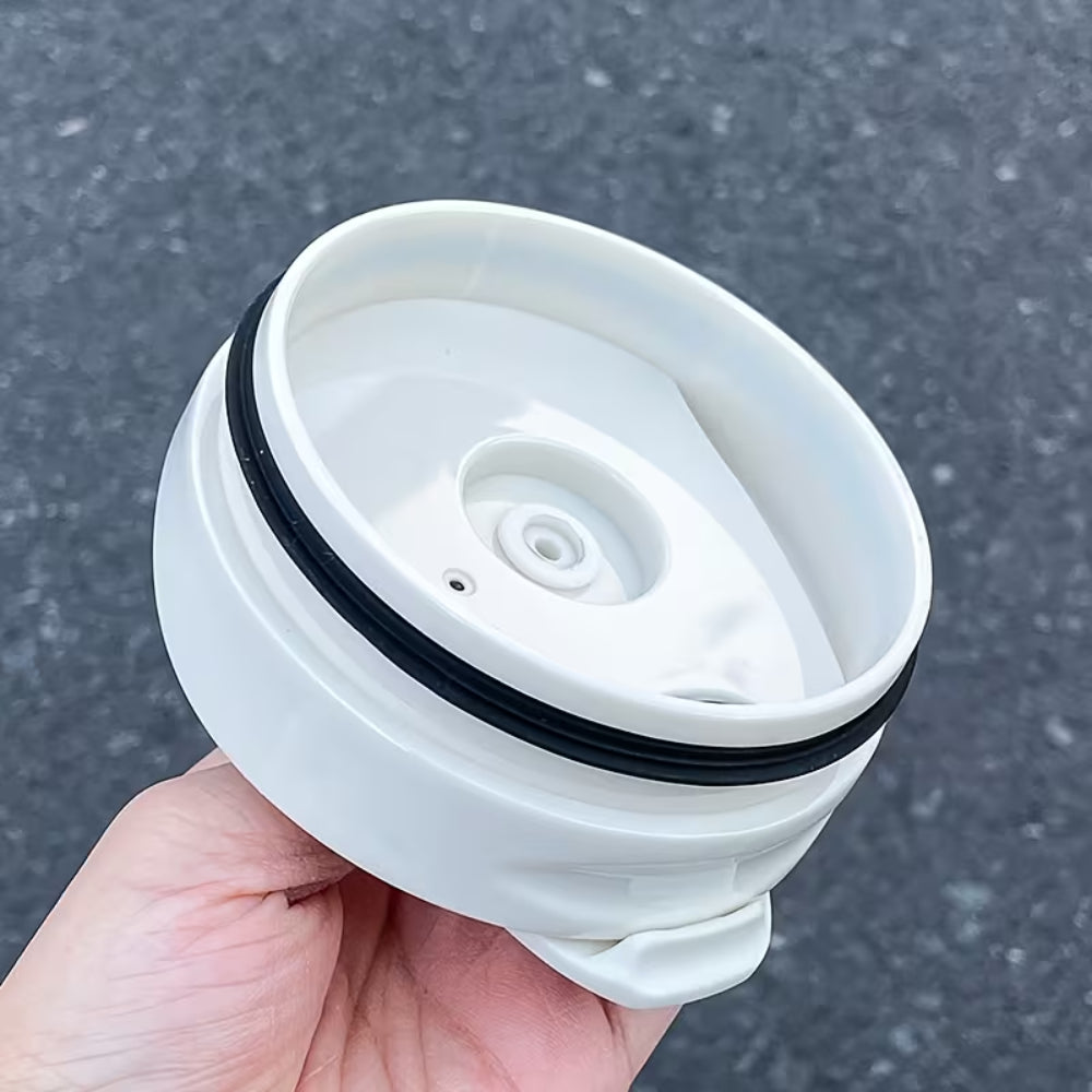 Snowflake Ribbed Insulated Tumbler