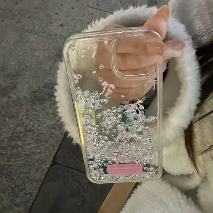 Floating Sparkle Bow Case