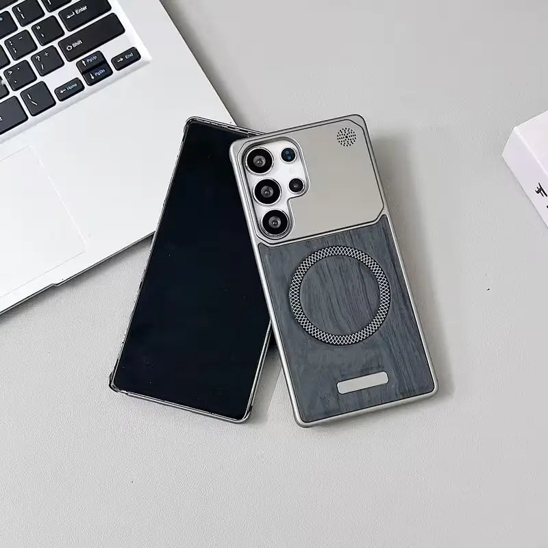 Galaxy S26 Ultra Contemporary MagSafe Wood Case