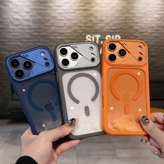 Frosted Shield MagSafe Camera Guard Case