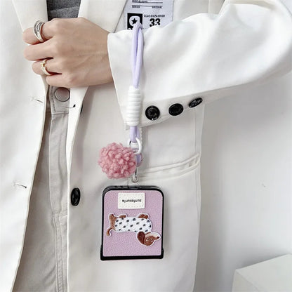 Cute Cartoon Playful Puppy Case - Samsung