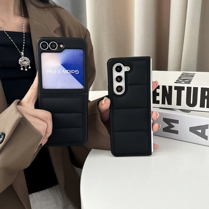 Galaxy Z Series - FoldFlex Soft Cotton Jacket Case