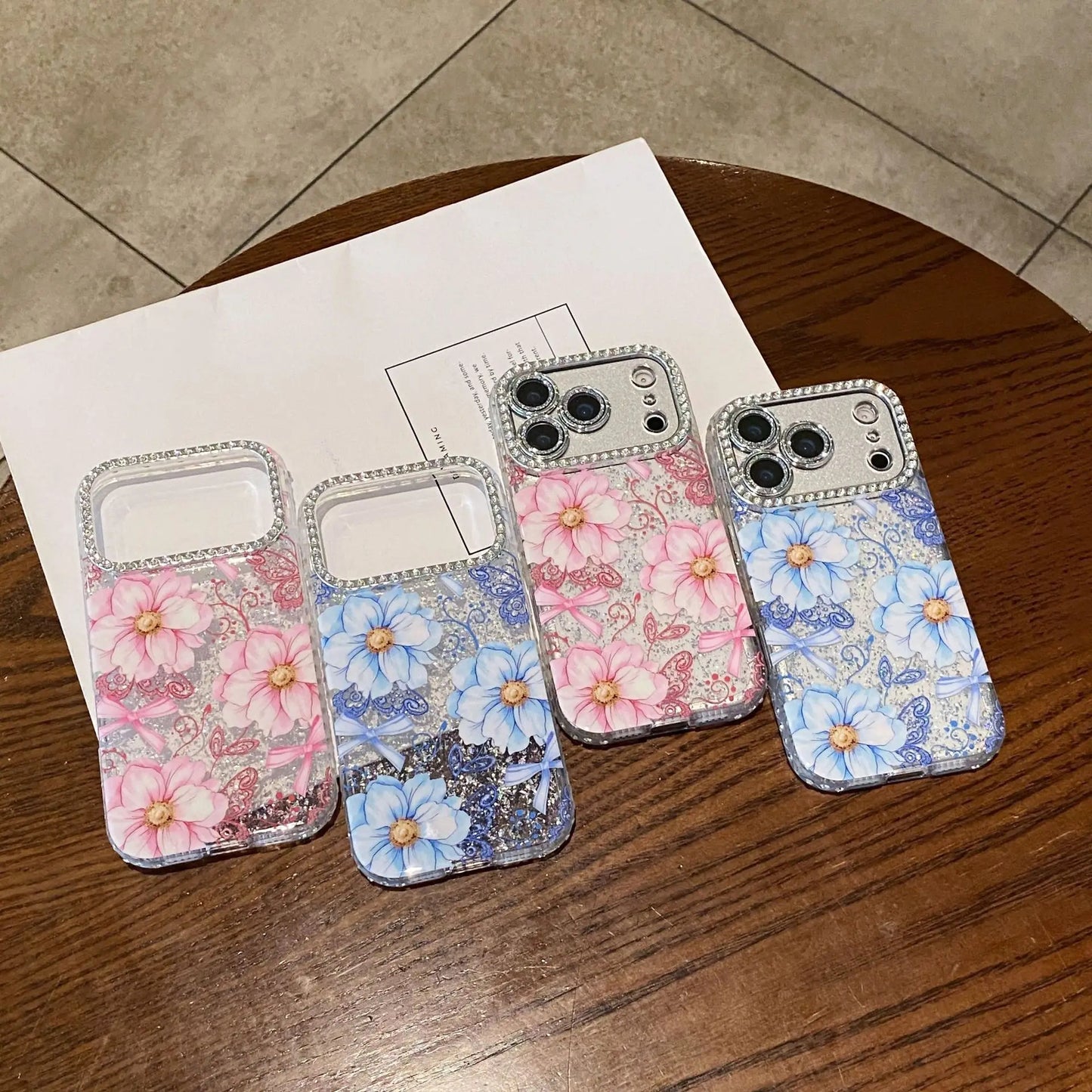 Soft Bloom Sparkle Phone Case