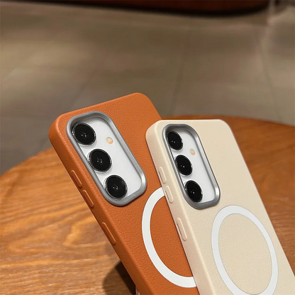 Elite Leather Magsafe Phone Case - Samsung