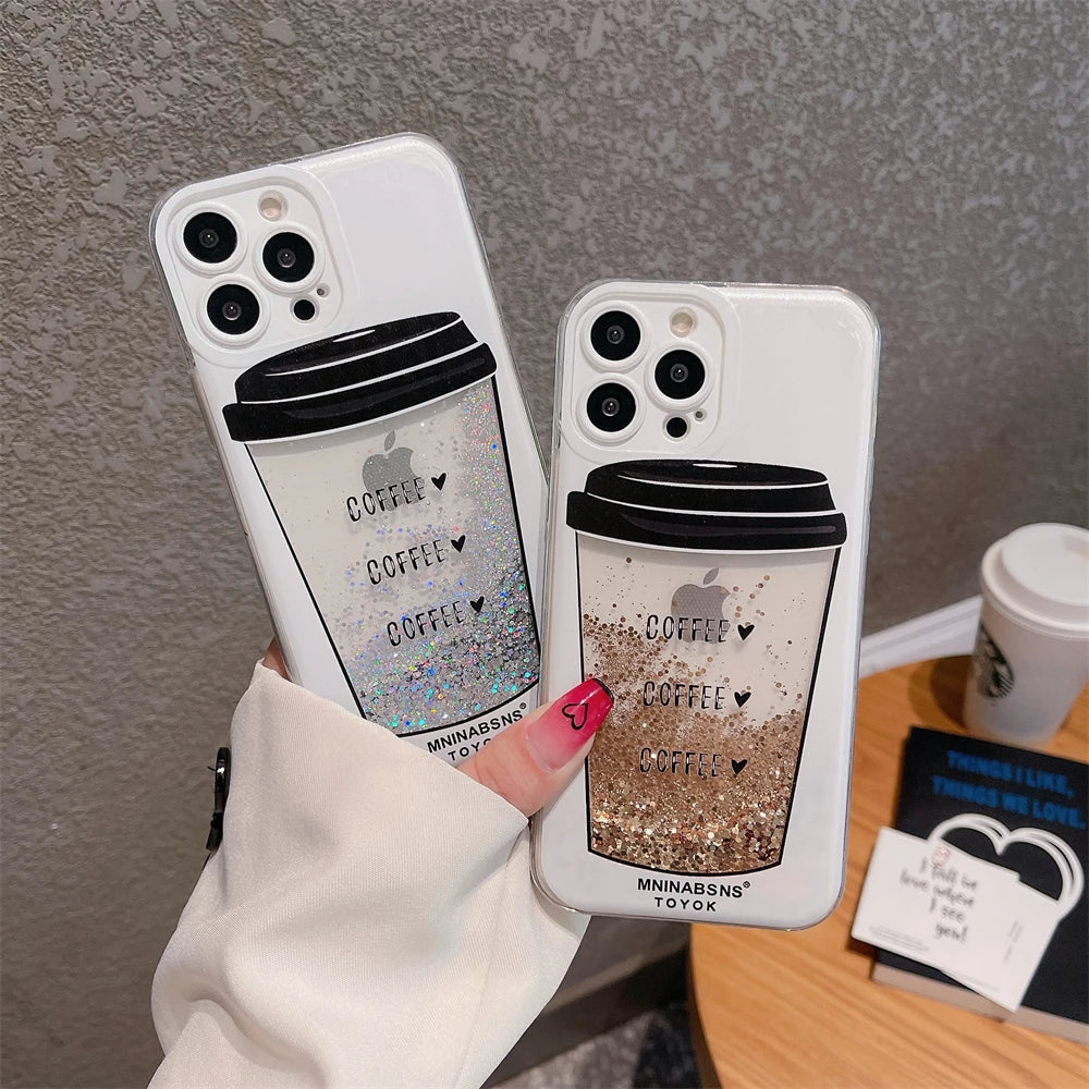 Coffee Lover Glitter Case