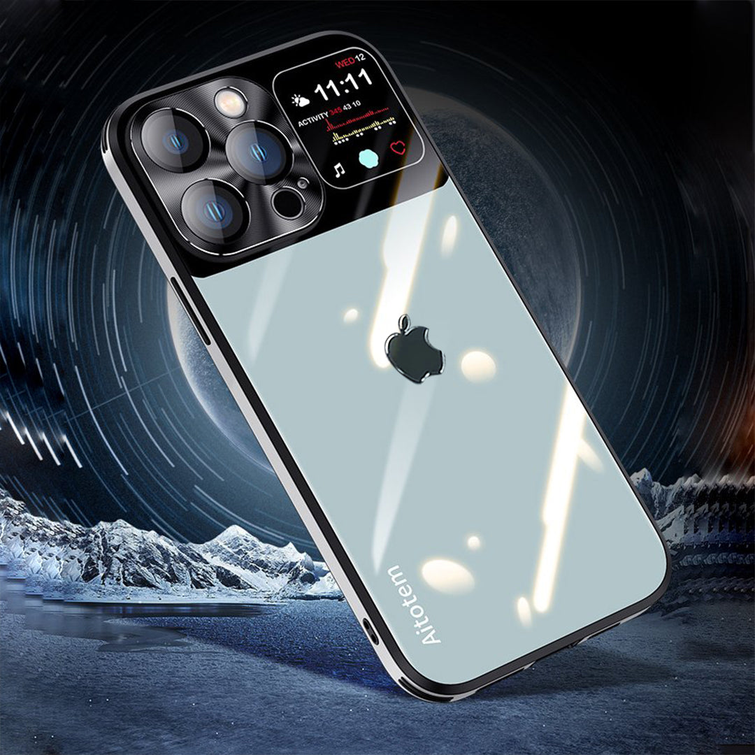 Lustrous High Elegance Glass Case - iPhone