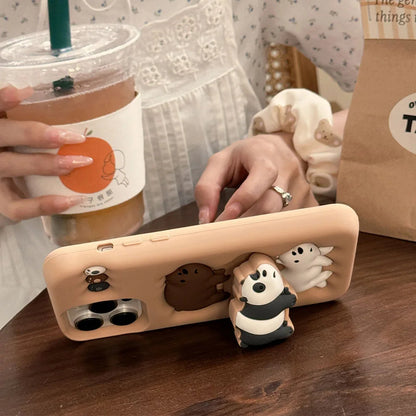 Bear Trio Phone Case