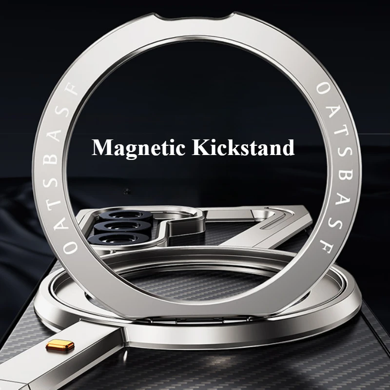 Galaxy Z Fold6 - Z-Shaped Frameless Magnetic Bracket Case