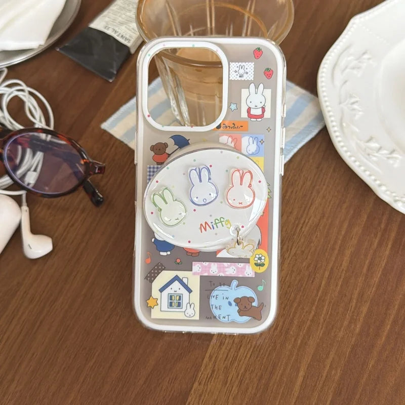 Miffy Patchwork Clear Case