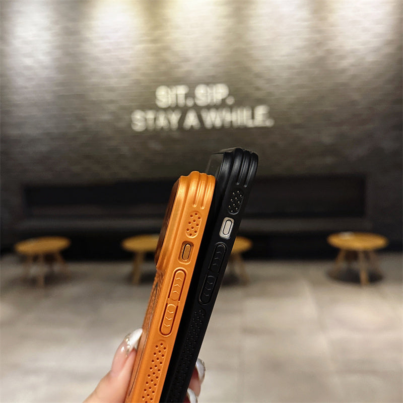 Vibrant Perforated Magnetic Grip Case