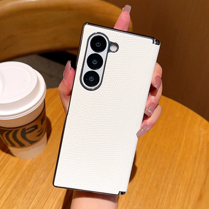 Galaxy Z Fold6 - EliteFold Leather Slim Protector