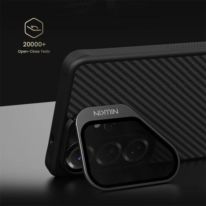 Carbon Texture Bracket Stand Case