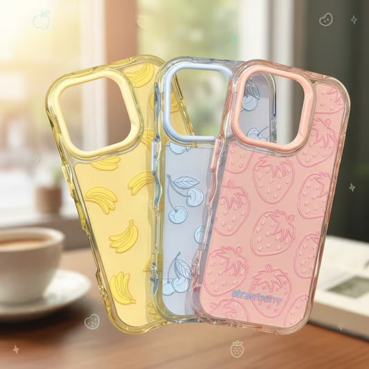 Candy Strawberry Blush Clear Case