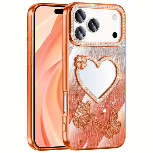 Fairy Wings Heart Mirror Case