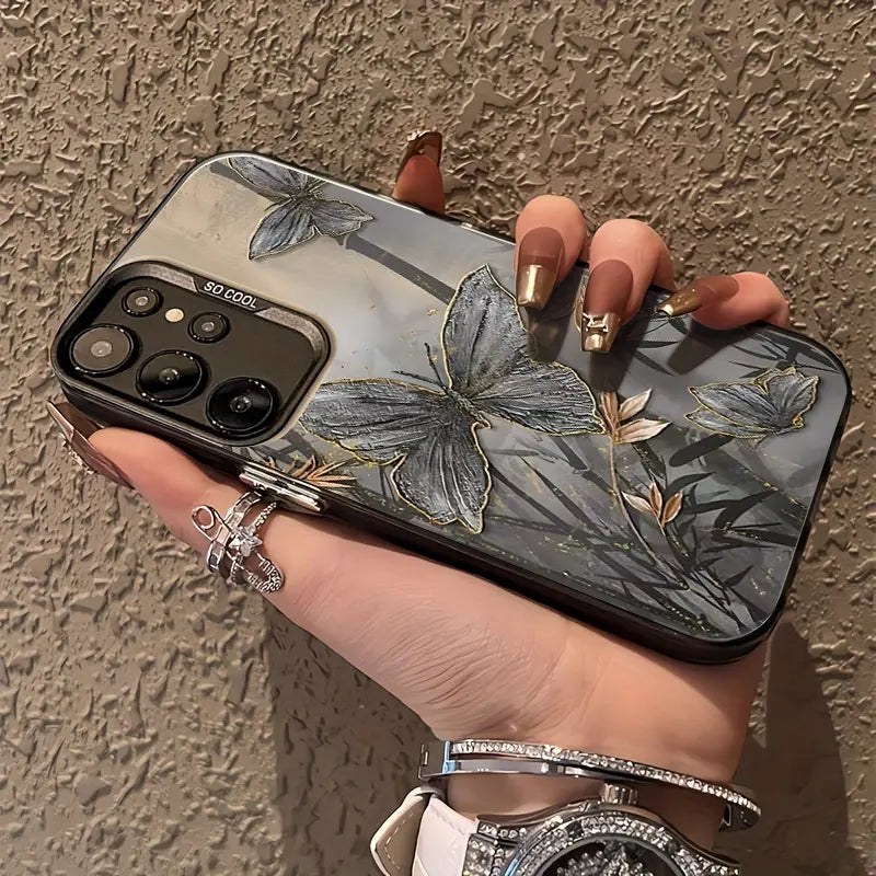 Elegant Chic Butterfly Pattern Case - Samsung