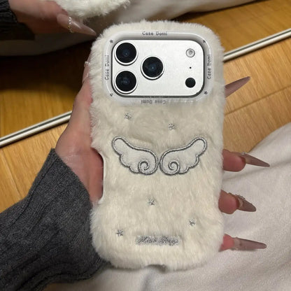 Angel Cloud Fur Phone Case