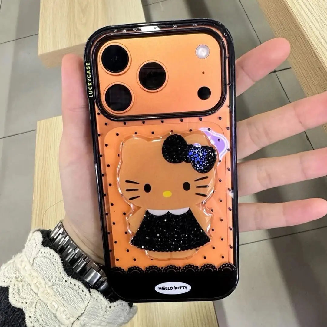 Sweet Icon Hello Kitty Clear Back Case
