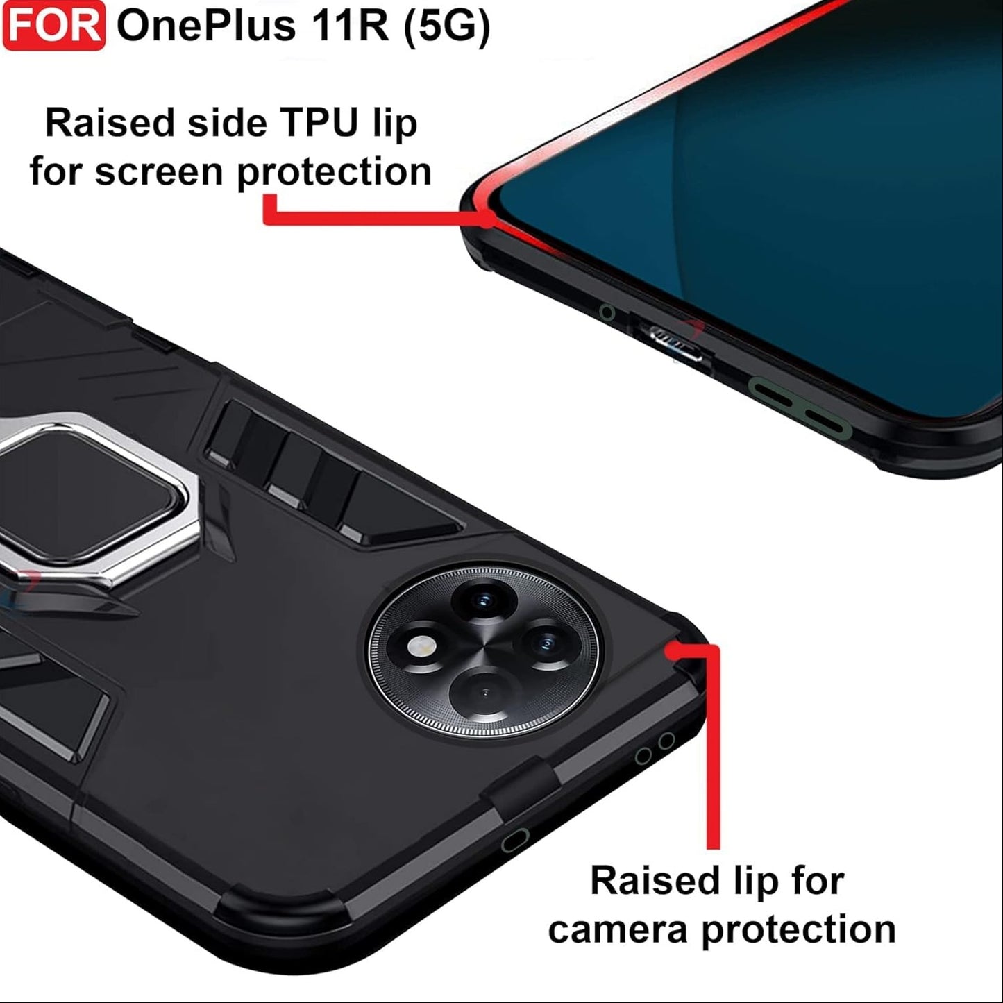 Sleek Rugged Tough Armor Case - OnePlus