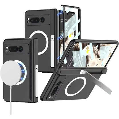 Google Pixel Fold Vertex Hinge Shield Kickstand Case
