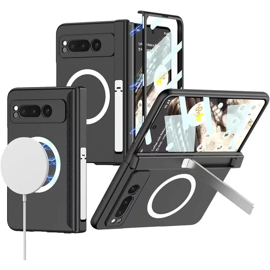 Google Pixel Fold Vertex Hinge Shield Kickstand Case