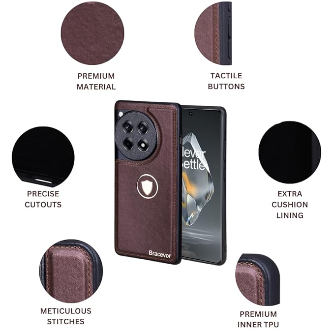 Bracevor VibeCraft Leather Case – OnePlus