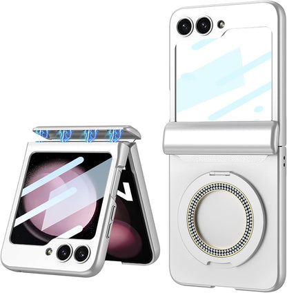 Galaxy Z Flip Series 360° Magnetic Ring Hinge Foldable Case