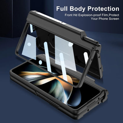 Galaxy Z Fold Series Multi Function Rugged Ring Holder Kickstand Case