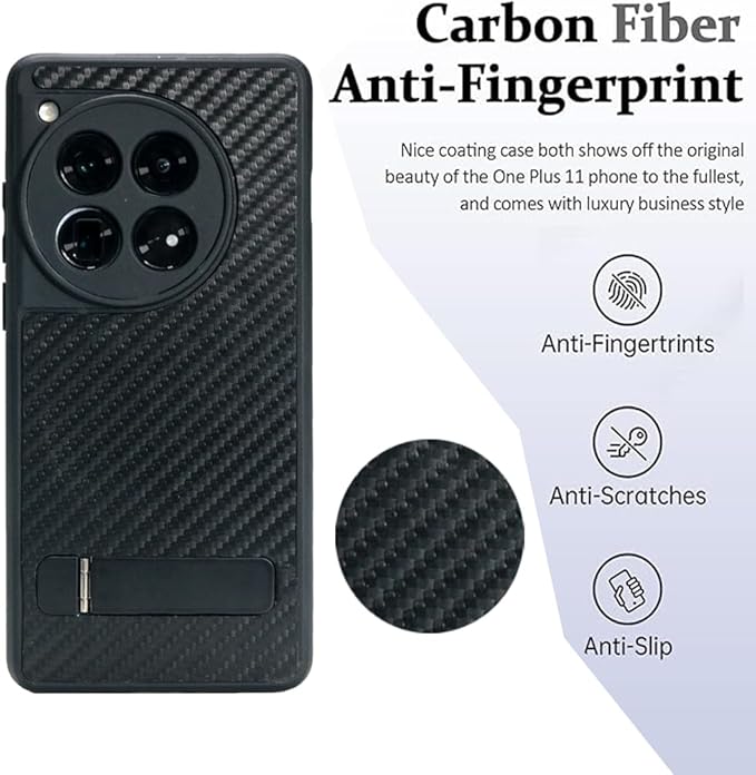 ElectroCarbon Armor Case with Built-in Kickstand – OnePlus
