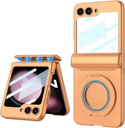 Galaxy Z Flip Series 360° Magnetic Ring Hinge Foldable Case