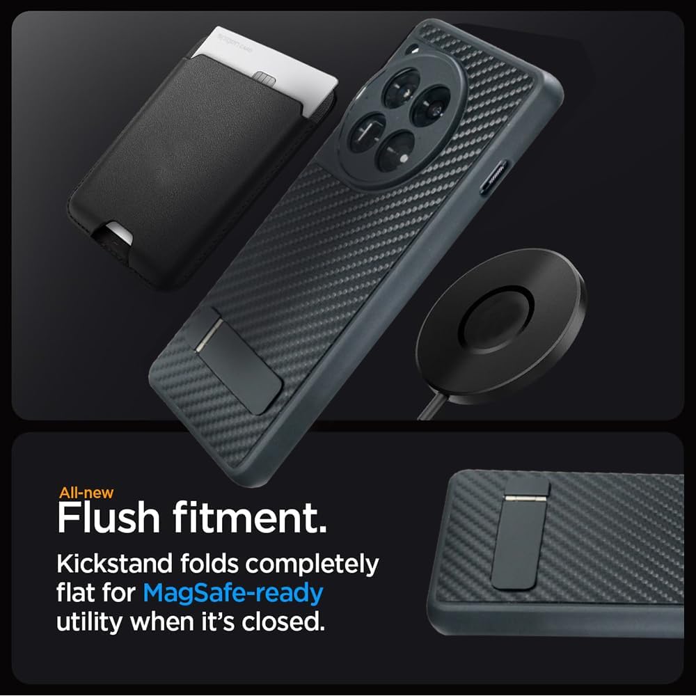 ElectroCarbon Armor Case with Built-in Kickstand – OnePlus