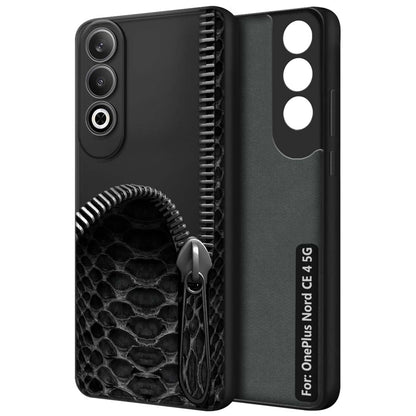 OnePlus Nord CE 4 Sleek Matte Zipper Printed Case