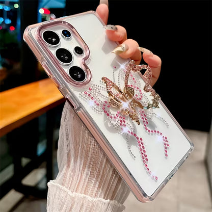 Royal Crystal Butterfly Case