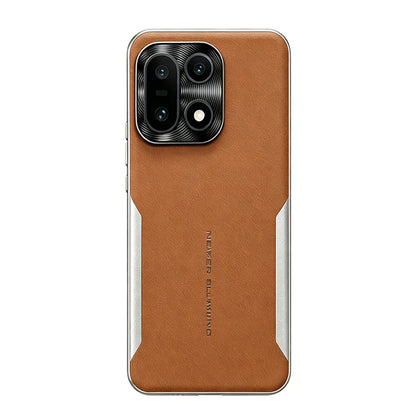 OnePlus 15 Series Vintage Executive Leather Armor Case
