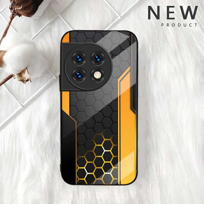 CyberHive Armor Tempered Glass Case - OnePlus