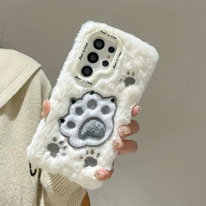 Furry Paw Phone Case - Samsung