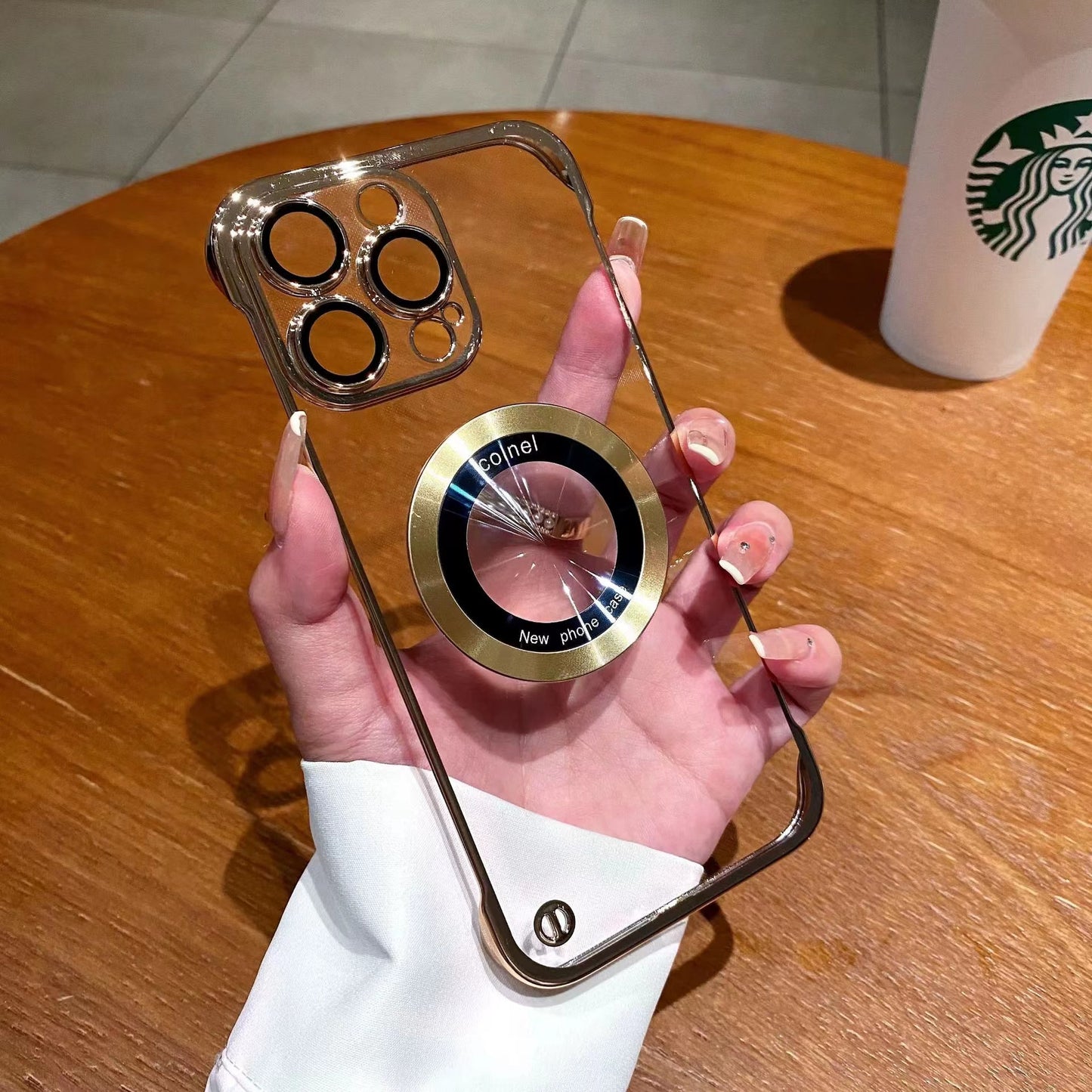 Ethereal Accent Borderless Magnetic Case - iPhone