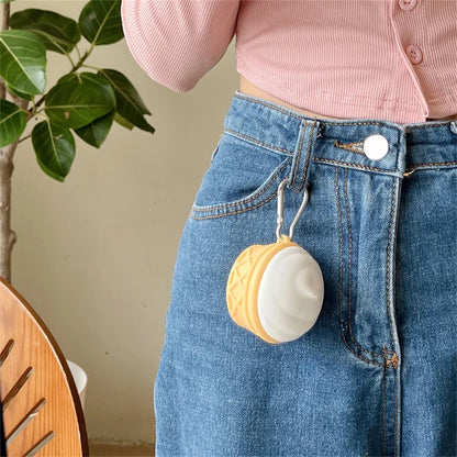 Chocolate Ice Cream Earbuds Case for Galaxy Buds