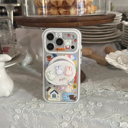 Miffy Patchwork Clear Case