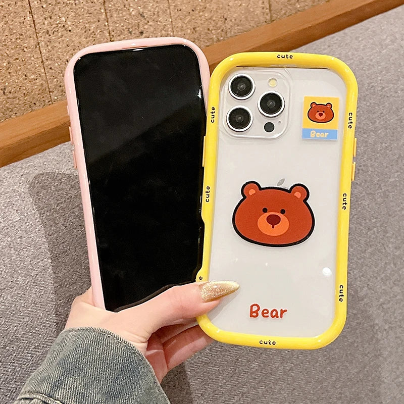Cartoon Cute Animal Clear Case