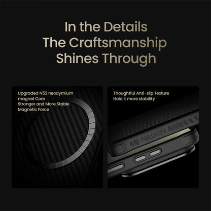 Carbon Texture Bracket Stand Case