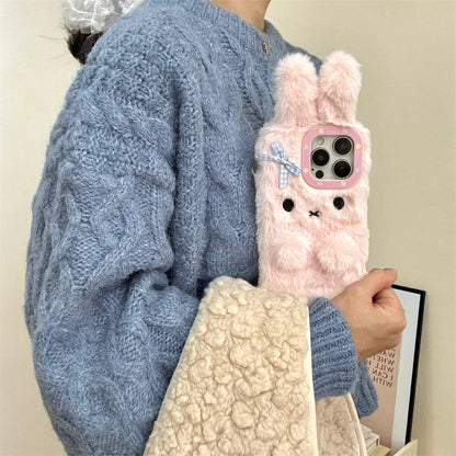 Blush Bunny Hug Case