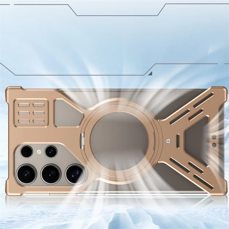 Metal Magnetic Heat Dissipation Case- Samsung
