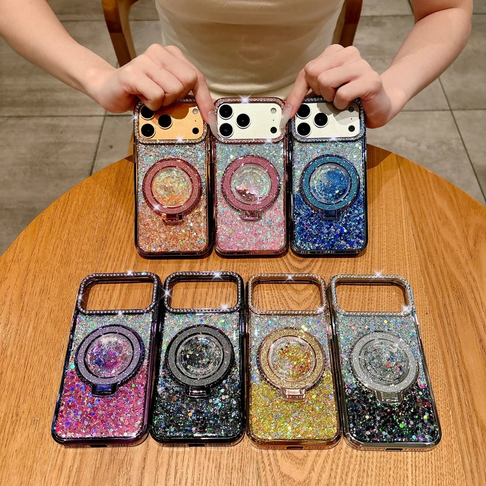 Luxury Glitter Grip Case