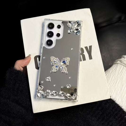 Glam Crystal Wings Case