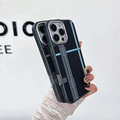 Classic Retro Carbon Fiber Case - iPhone