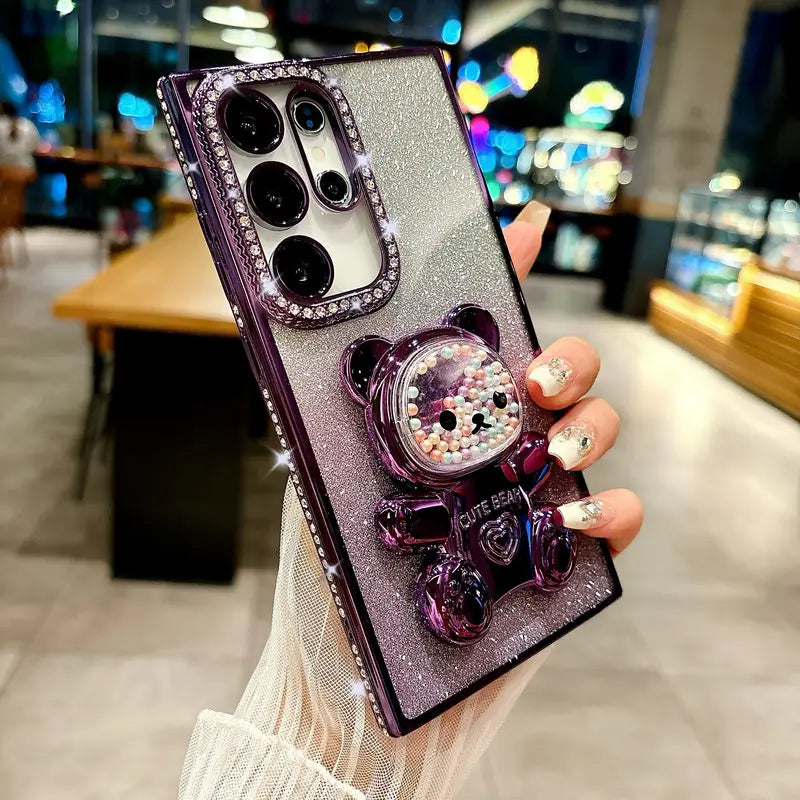 Luxury Sparkling Diamond Phone Case -Samsung