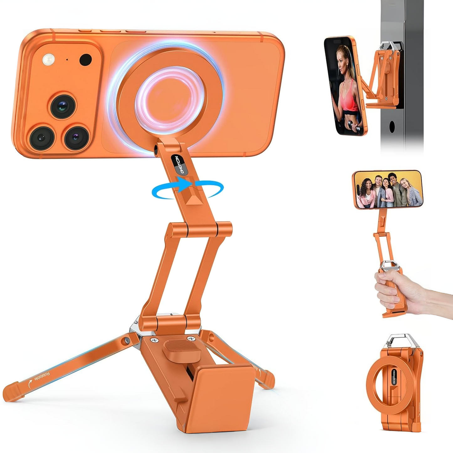 MagLock Magnetic Foldable Phone Stand