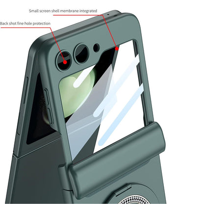 Galaxy Z Flip Series 360° Magnetic Ring Hinge Foldable Case