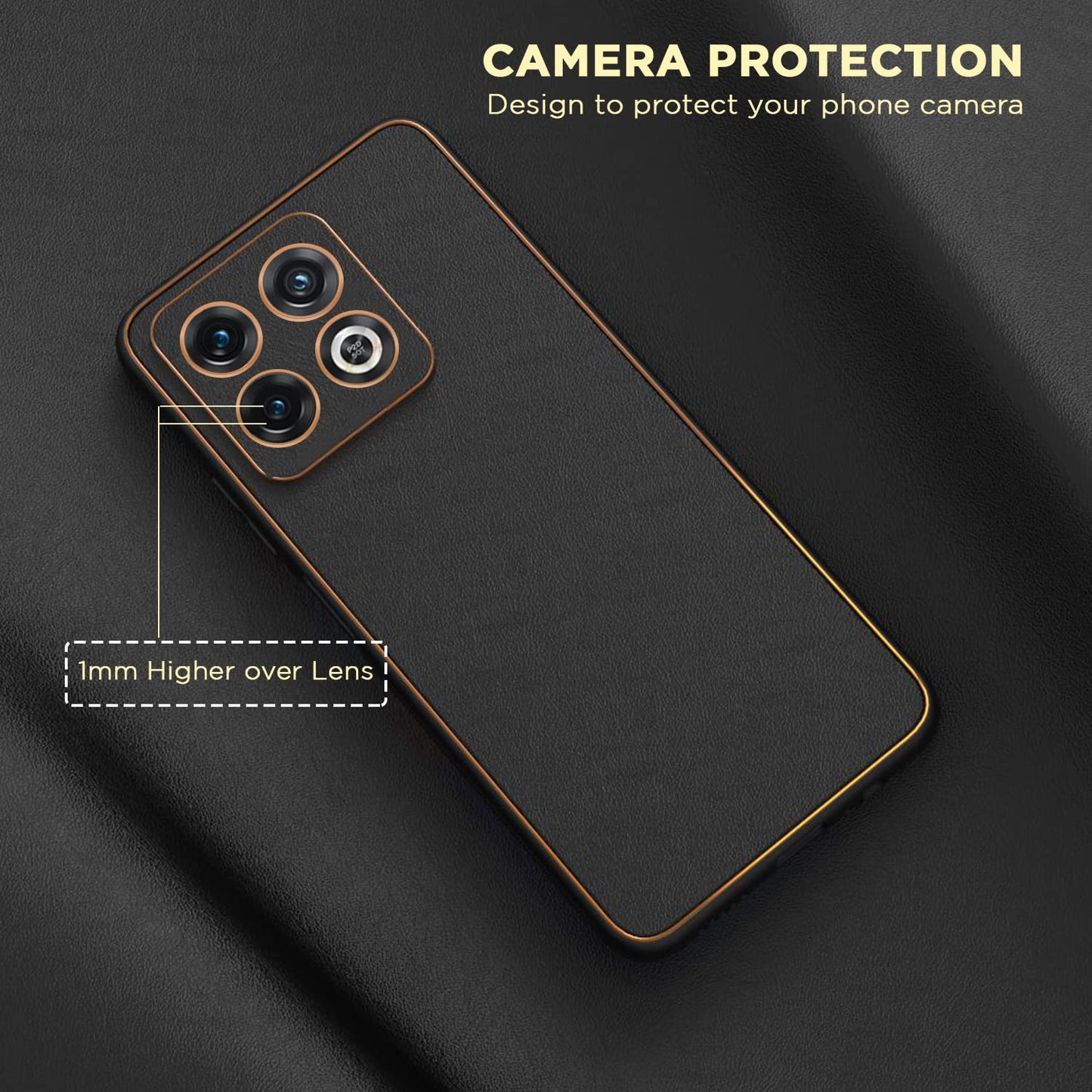 LeatherChrome Edge Defender Case - OnePlus